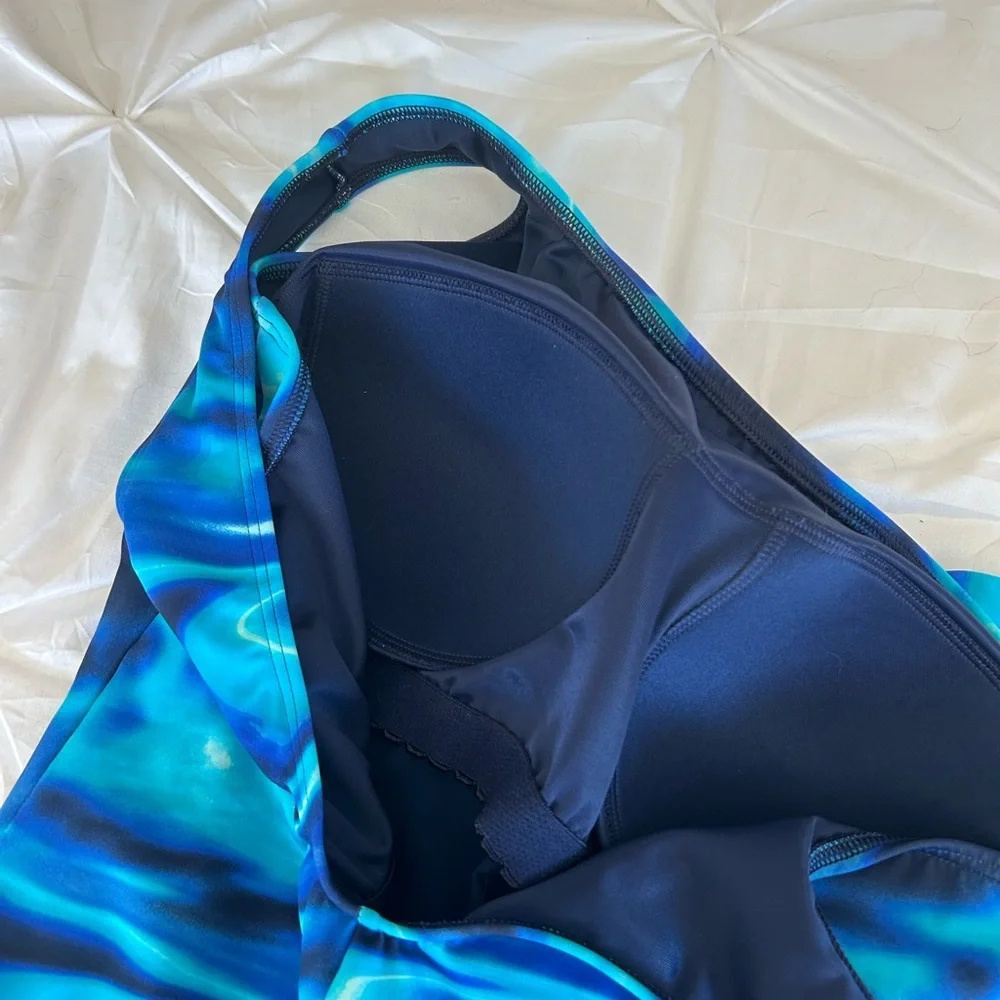 New without tags Land’s End swimsuit and skort women 16 - Picture 5 of 12